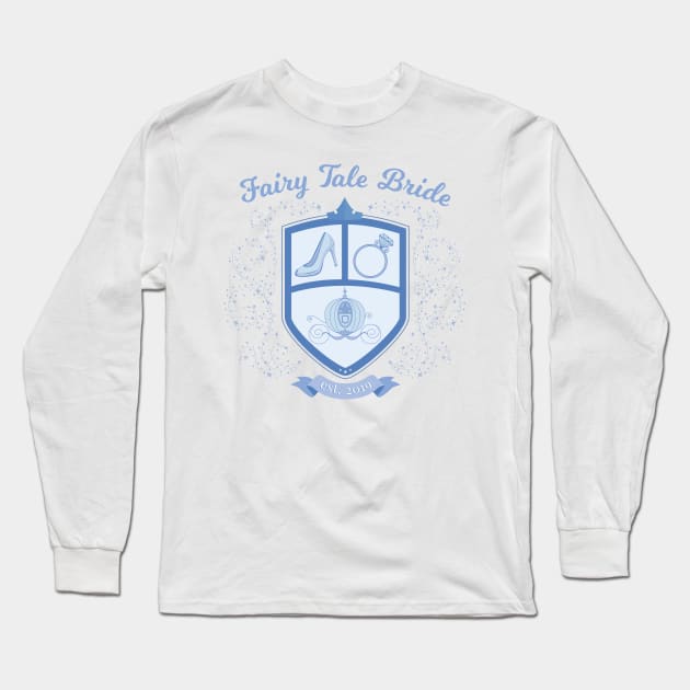 Fairy Tale Bride Crest - 2019 T-Shirt Long Sleeve T-Shirt by fairytalelife